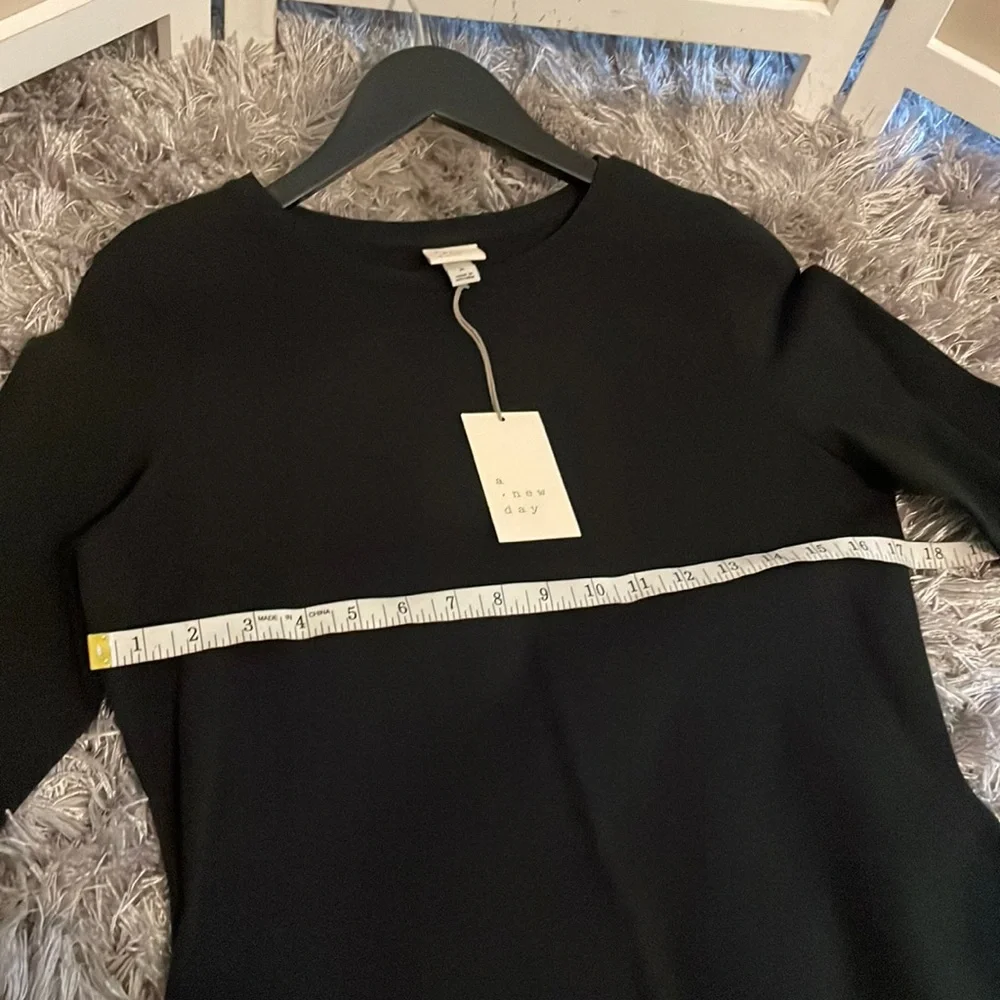 🎁3/$18🎁NWT Outfit:NWT necklace & NWT A New Day size M dress - Picture 7 of 8